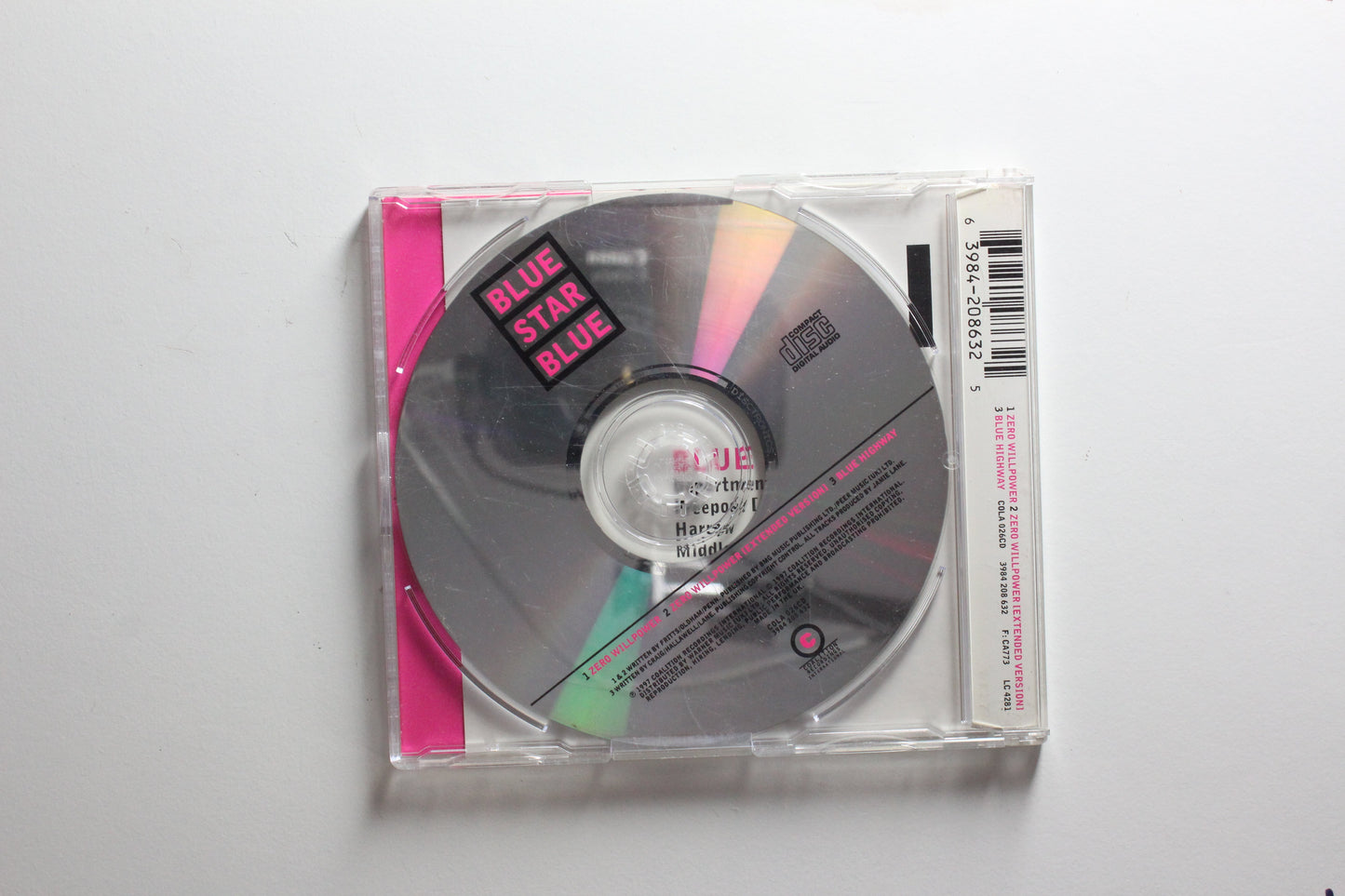 Blue Star Blue - Zero Willpower (VG+)