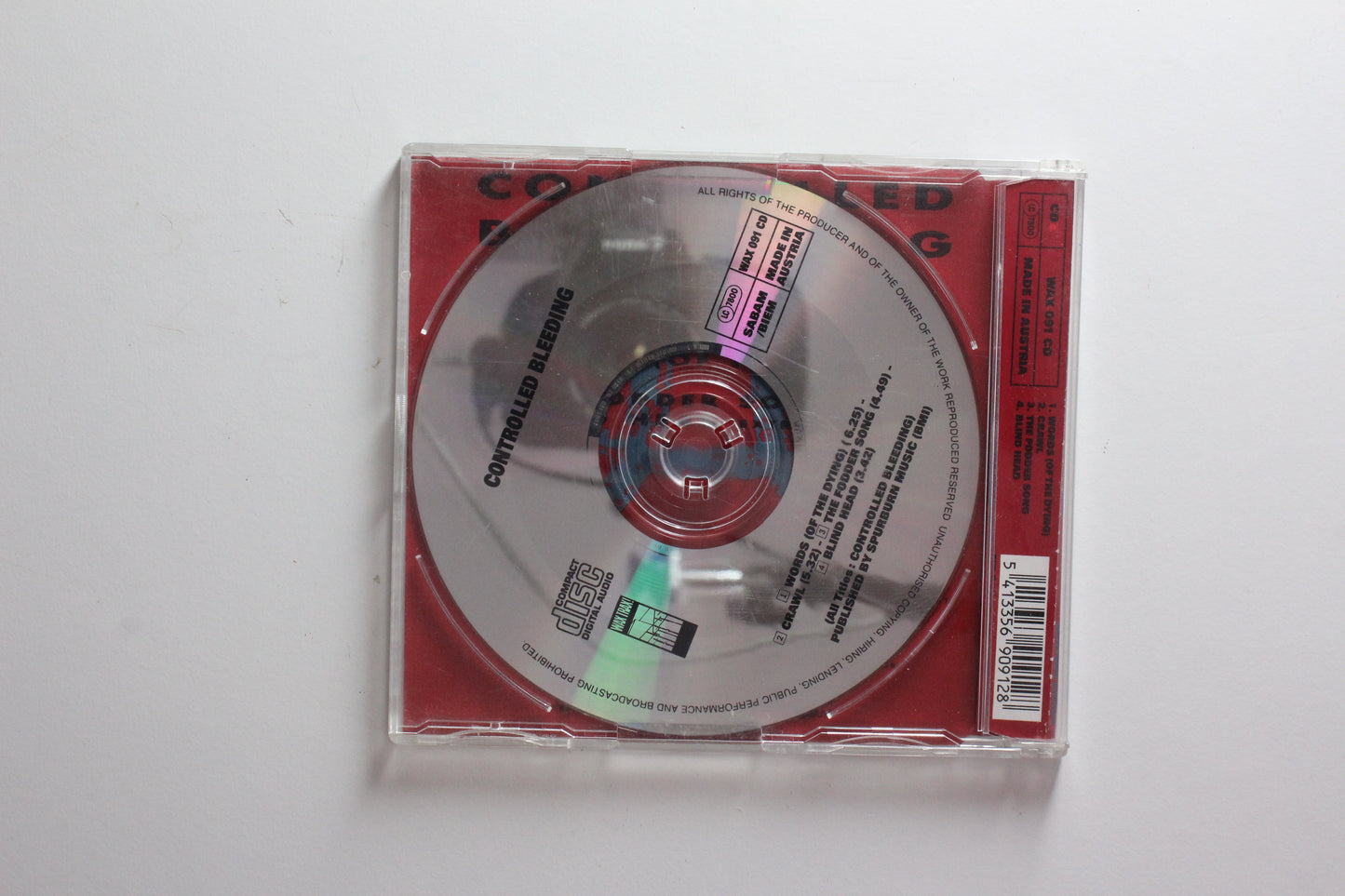 Controlled Bleeding - The Fodder Song (VG-)