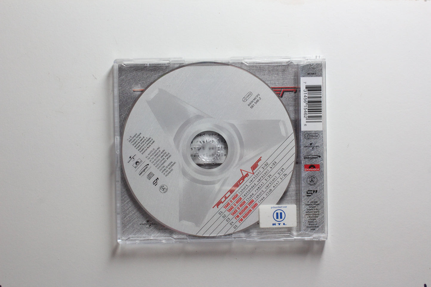 Pulsedriver - Take U High (VG)