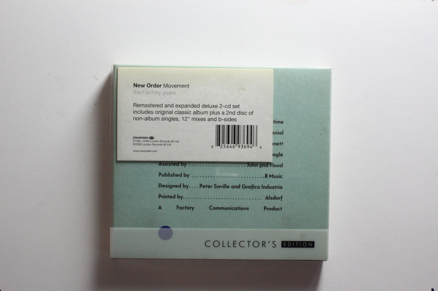 New Order - Movement (Collector's Edition) (VG-)