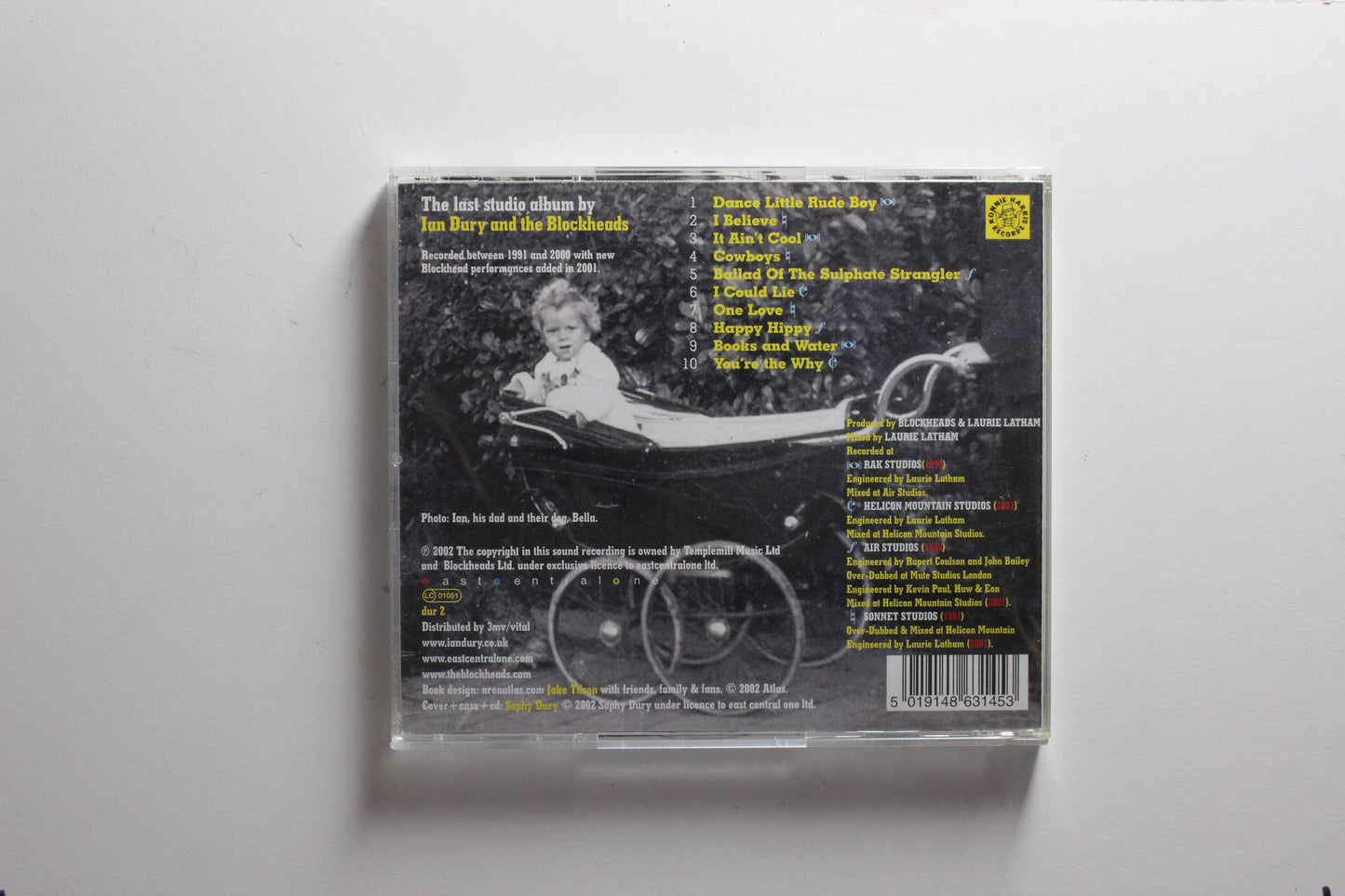 Ian Dury & The Blockheads - Ten More Turnips From The Tip (VG+)