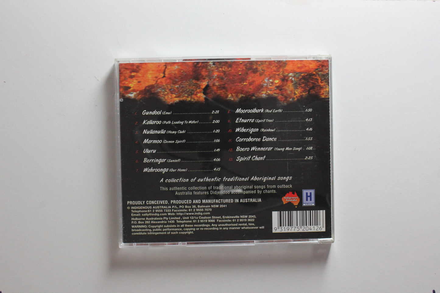 Compilation - Echoes Of Ancient Didjeridu: Authentic Traditional Songs (VG)