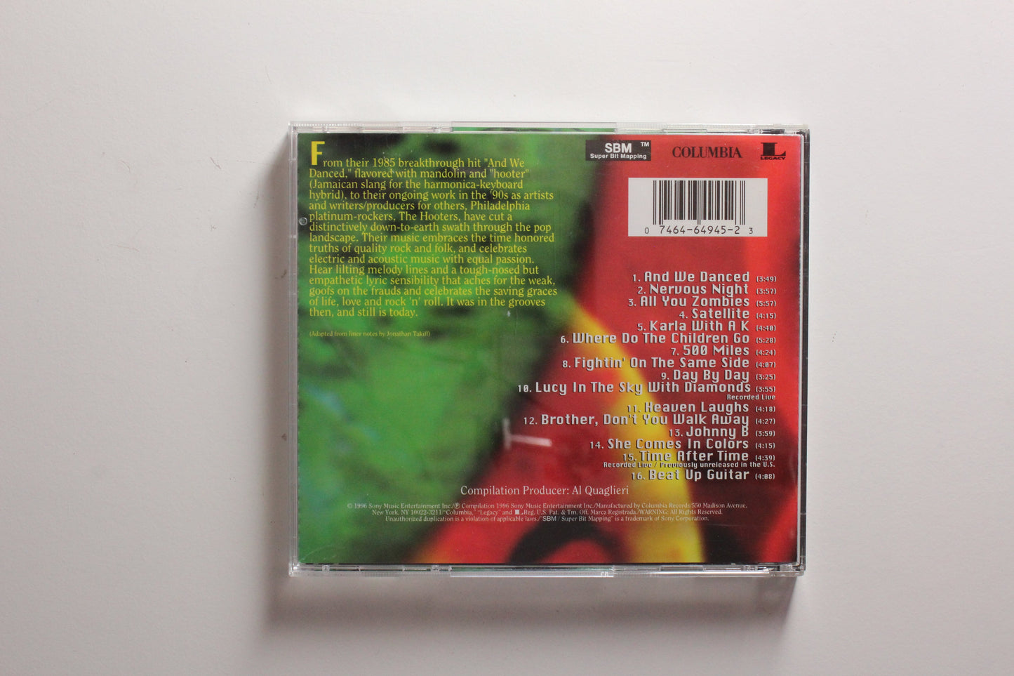 The Hooters - Hooterization: A Retrospective (VG+)