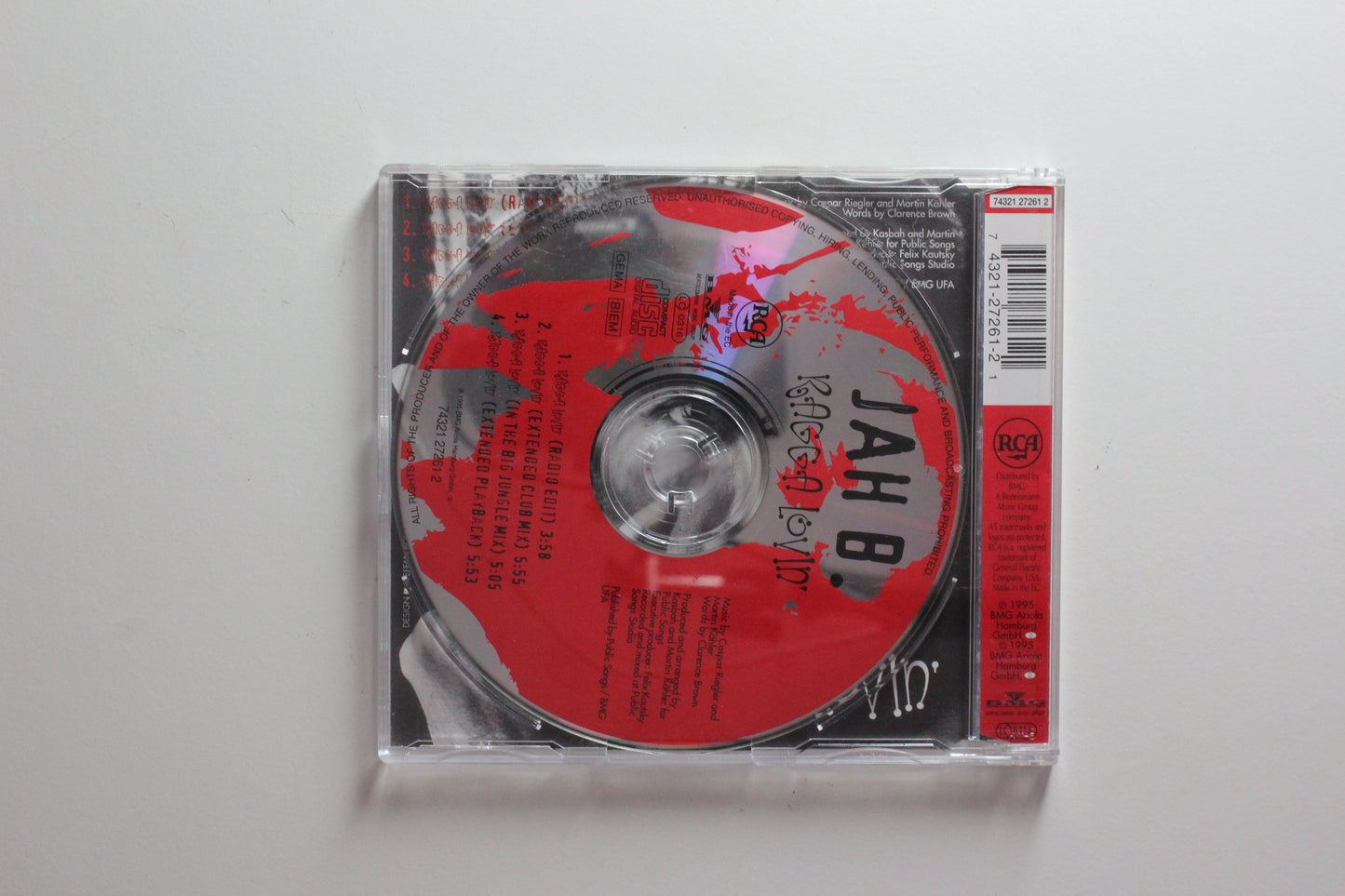 Jah B - Ragga Lovin' (VG-)